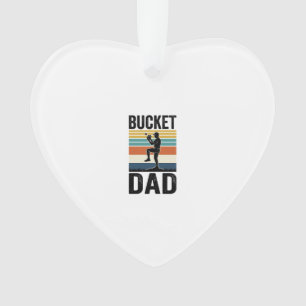 Conception vectorielle de papa de seau Rétro Baseb