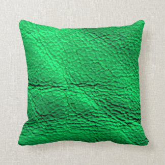 Conception verte au néon de coussin d'alligator