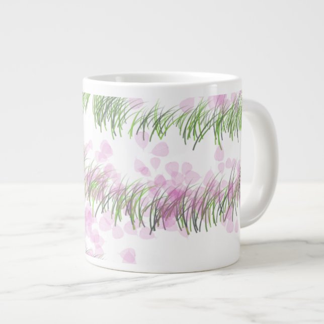 Conception verte spéciale de tasse de Zazzle (Devant droit)