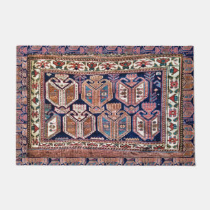 Conception vintage de tapis orientaux persans