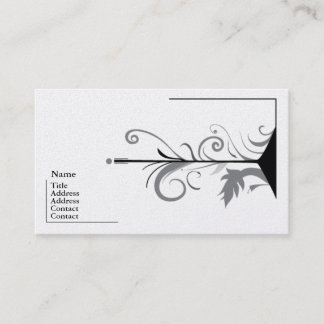 Conceptions de carte de visite grises se sentantes