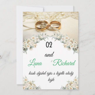conceptions de cartes de mariage