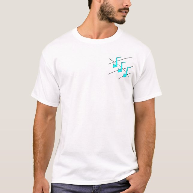 Conceptions de T-shirt de collège de Destin (Devant)