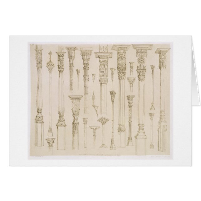 Conceptions en bois persanes et turques de (Devant horizontal)