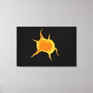 Conceptual Image Of A Platelet Canvas Print