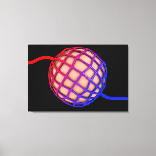 Conceptual Image Of Alveolus Canvas Print