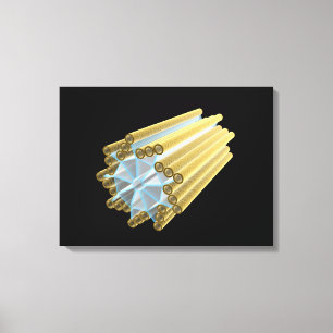 Conceptual Image Of Centriole Canvas Print
