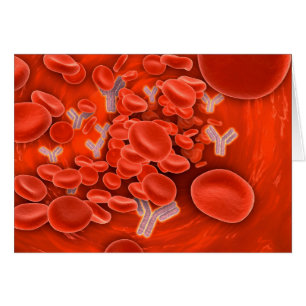 Conceptual Image Of Chromosomes Inside The Blood