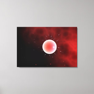 Conceptual Image Of Common Fertilization Canvas Print
