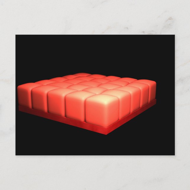 Conceptual Image Of Simple Cuboidal Epithelia Postcard (Front)