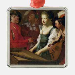Concert, 1626 metal ornament