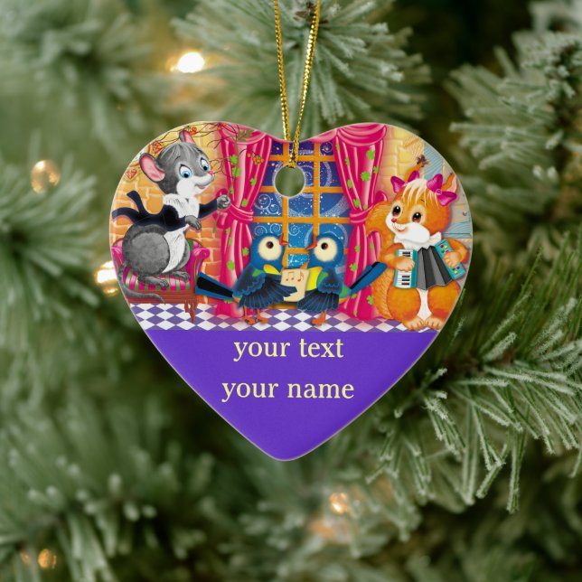 concert ceramic ornament (Tree)