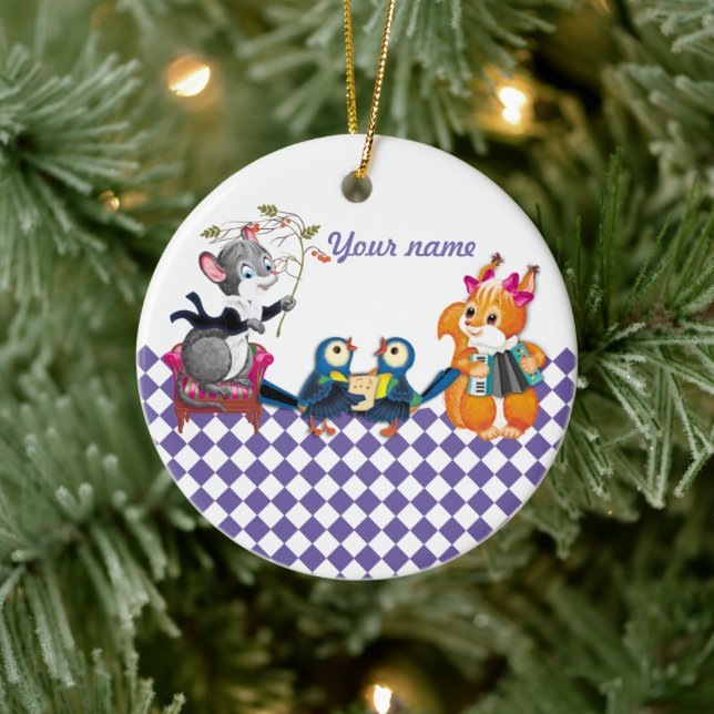 concert ceramic ornament (Tree)