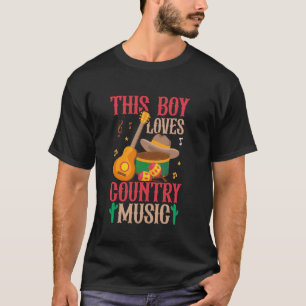 Concert Country Music Cowboys Kids T-Shirt