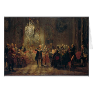 Concert de cannelure avec Frederick le grand