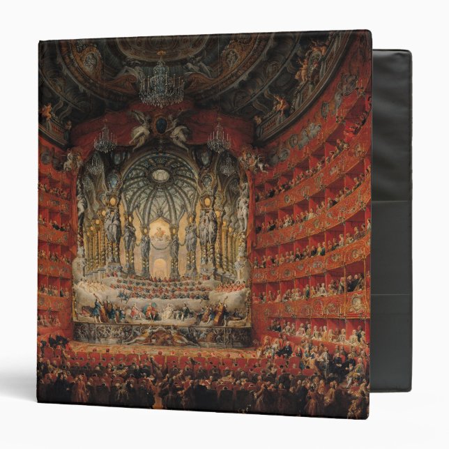 Concert given by Cardinal de La Rochefoucauld Binder (Front/Inside)