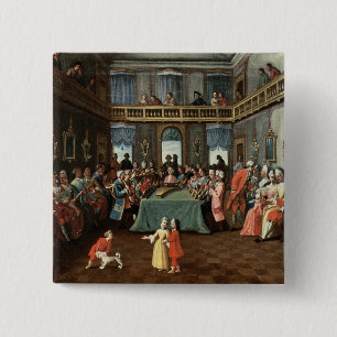 Concert in a Private House 2 Inch Square Button