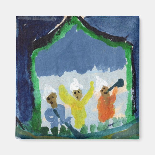 Concert in the mountains magnet (Front)