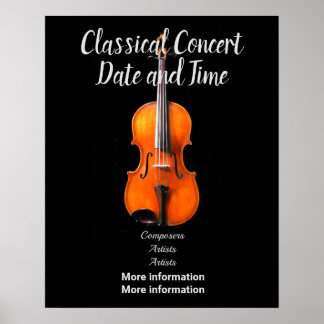 Concert Poster to Customize