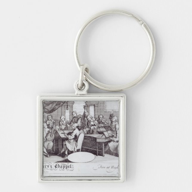 Concert Ticket for Mary's Chapel Keychain (Front)