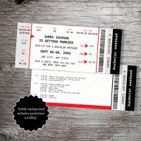 Concert Ticket Music Bachelor Weekend Itinerary