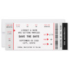 Concert Ticket Music Gig Unique Wedding