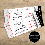 Concert Ticket Unique Funny Pregnancy Announcement<br><div class="desc">Fun & Unique Pregnancy Announcement – Concert Ticket Style! Share the exciting news in a creative way with this concert ticket-inspired pregnancy announcement. Featuring the fun headline "Baby On The Way" and "We’re Expecting, " this design is perfect for revealing your due date in a memorable way. Personalize it with...</div>