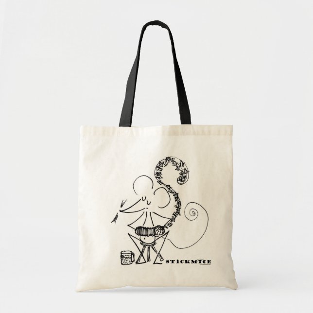 Concertina Mouse - Tote Bag (Front)