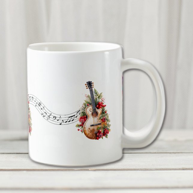 Concerto guitare café Mug (Créateur téléchargé)