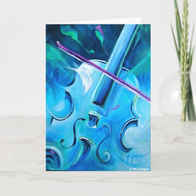 Concerto Invierno Greeting Card (Front)