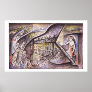 Concerto pour piano à Grantham Flat Minor - Poster