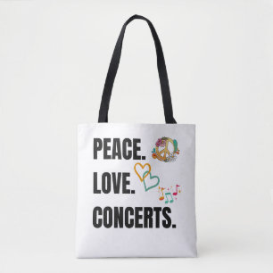 CONCERTS PAIX LOVE CANVAS SAC FOURRE-TOUT