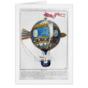 Concevez pour une montgolfière avec un diamètre de