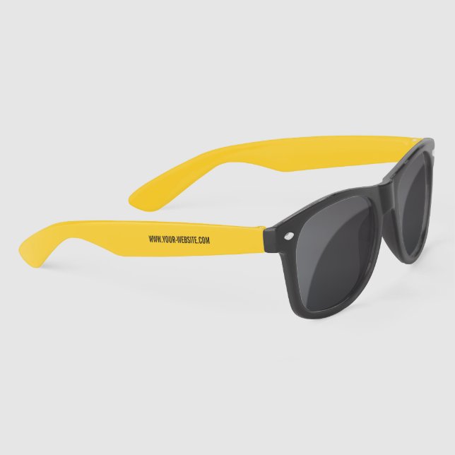 Concevez vos propres Lunettes de soleil de texte p (Droite)