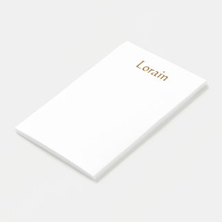 Concevez vos propres notes Post-it® de 4" x 6"