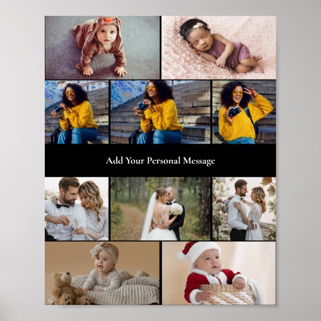Concevez votre propre 10 photo Collage Poster (Devant)