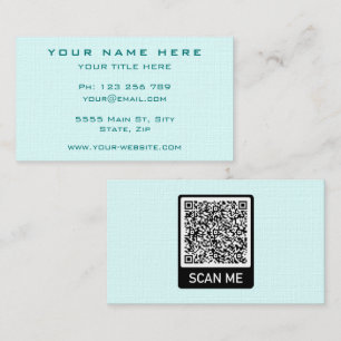 Concevez votre propre Carte de visite avec le code