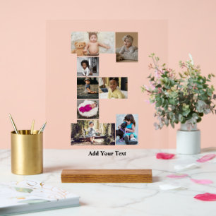 Concevez Votre Propre Collage Photo avec la Lettre