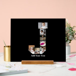 Concevez votre propre lettre J Photo Collage