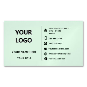 Concevez votre propre Modèle d'aimants Carte de vi