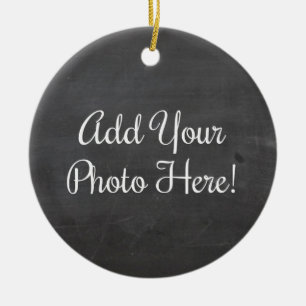 Concevez votre propre ornement photo personnalisée