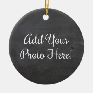 Concevez votre propre ornement photo personnalisée