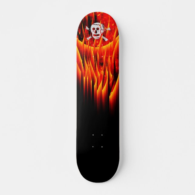 Concevez votre propre skateboard Flames (Devant)
