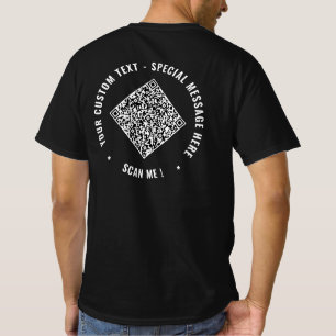 Concevez Votre Propre T-Shirt Code QR Drôle avec T