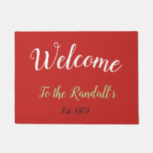 Concevez votre propre tapis de portes