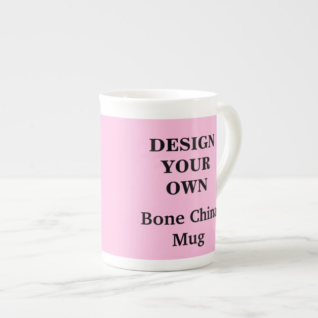 Concevez votre propre tasse de porcelaine tendre - (Devant droit)