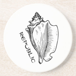 Conch Republic Coaster