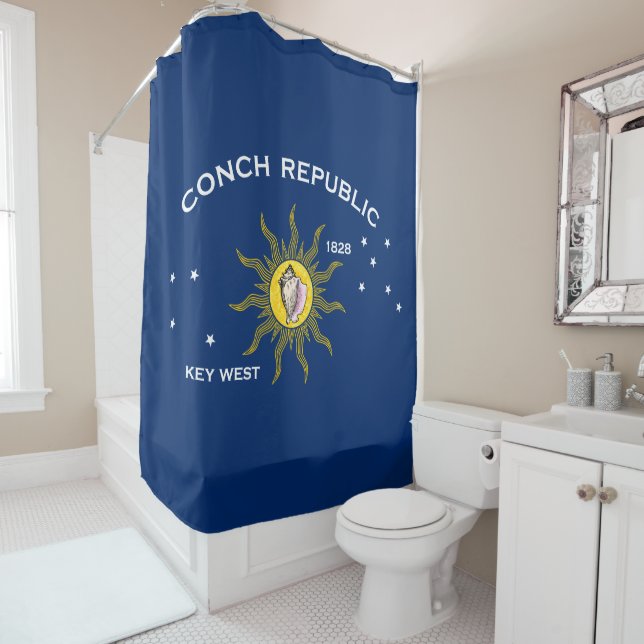 Conch Republic Flag Key West Florida (In Situ)