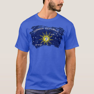 Conch Republic Flag TShirt 4