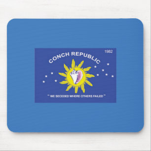 Conch Republic Key West Florida Mouse Pad